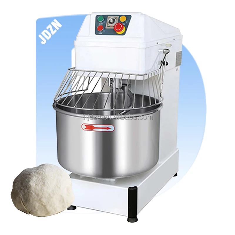 100kg 3kg Stainless Steel Commercial Large 130 Kg 75kg Spiral 7kg 100l 120l Table Dough Mixer Machine