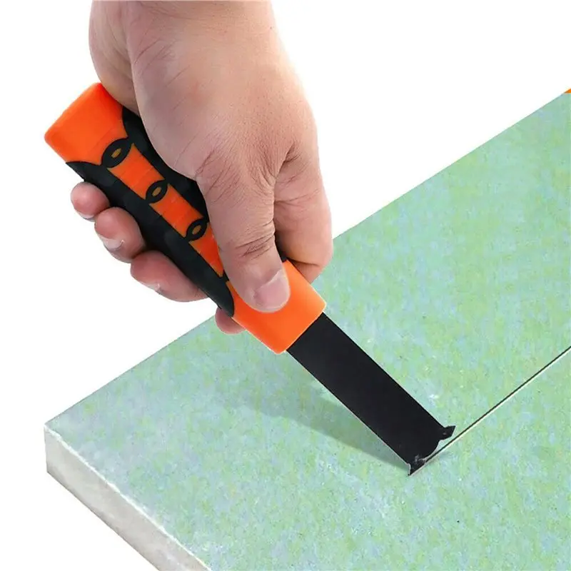 Limited Stock-FF 3X Gypsum Cement Board Cutter File Knife Portable Ceiling Calcium Silicate Board Partition Wall Cutter Home Han