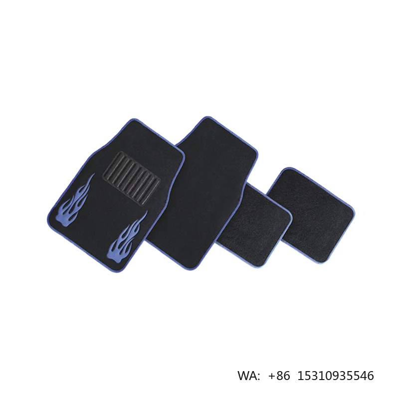 

3D PVC Carpet Car Floor Mats Full Set 2MM Thick Non Slip Waterproof Easy Clean Auto Interior Liners