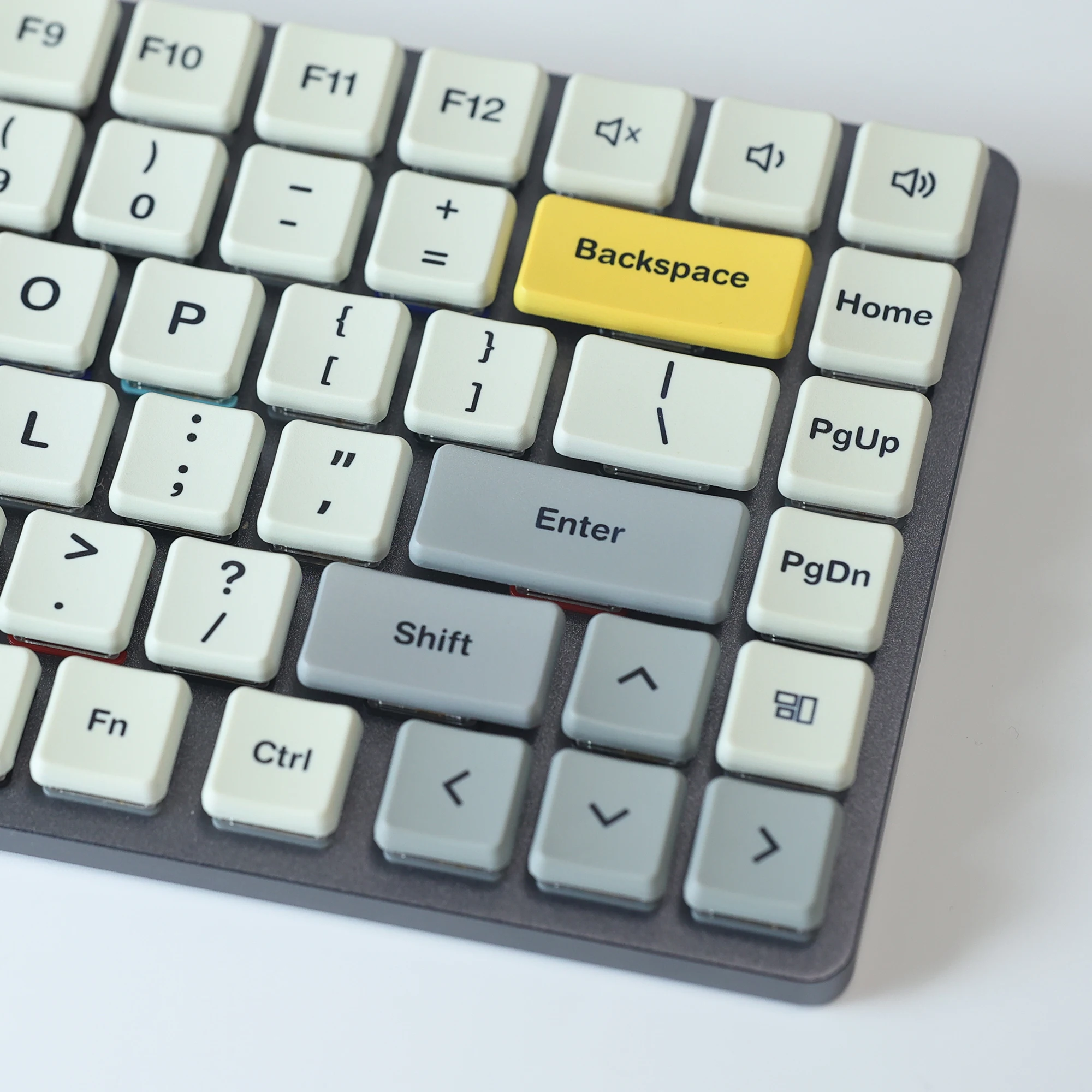 Imagem -03 - Choc Keycaps para Teclado Mecânico Baixo Perfil Pbt Ultra Fino Choc Kailh 1350