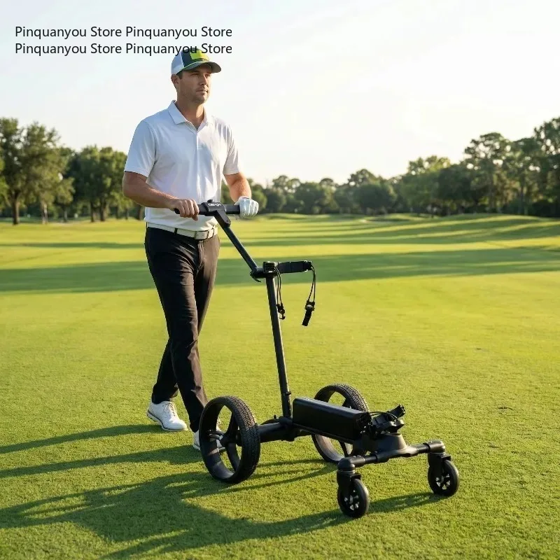 

Smart Remote Control G1 Foldable Golf Bag Cart - Electric Boost, Long Battery Life, Lightweight Golf Caddie Trolley