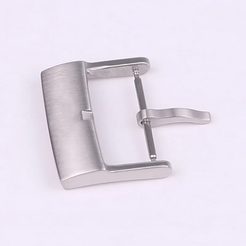 XIANERSHANG Top B-reitling Logo Belt Buckle Gun Grey 316L Stainless Steel Pin Buckle 18MM 20MM Brushed Clasp Watch Accessories