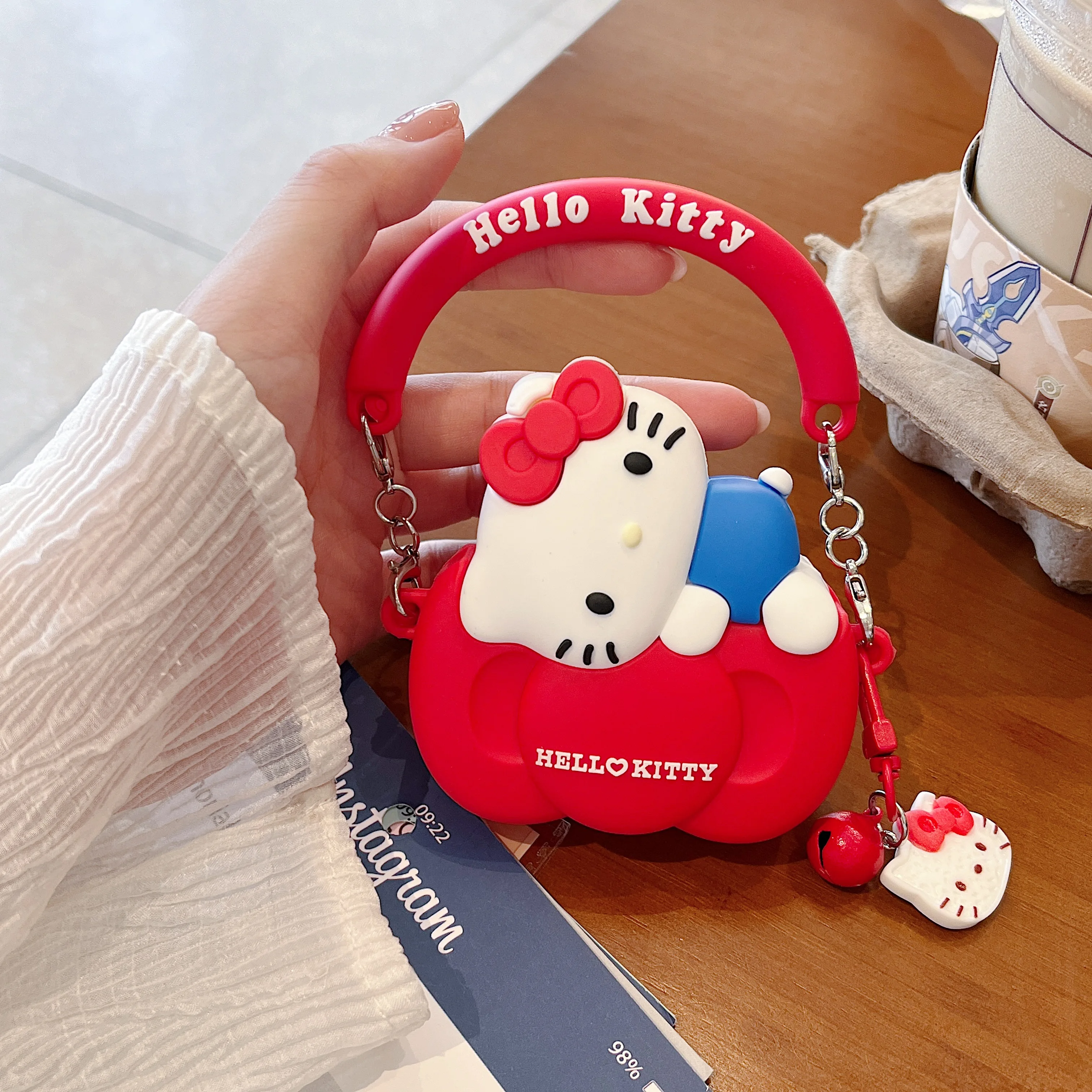 حافظة كرتونية لهاتف هواوي Freebuds SE4 ANC غطاء ناعم من السيليكون لهاتف هواوي FreeBuds 7i 6i 5i Pro3 4 مشبك كم واقي