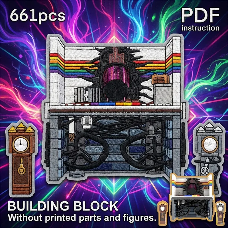 

Stranger DIY Sci-Fi Horror TV Show Scene Construction Set Parallel World Mystery Building Bricks Toy