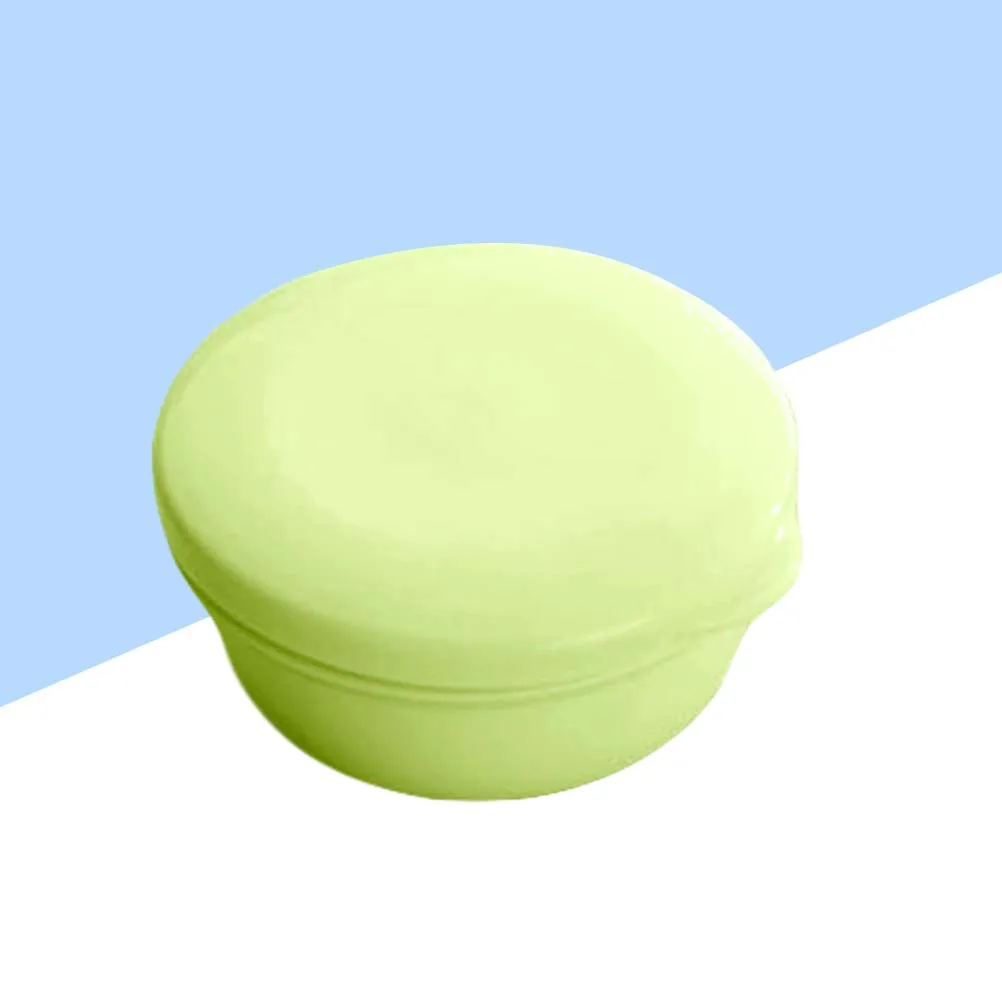

Portable Box Container Travel Friendly Leak Proof Double Layer Holder with Draining Tray for Protection Double