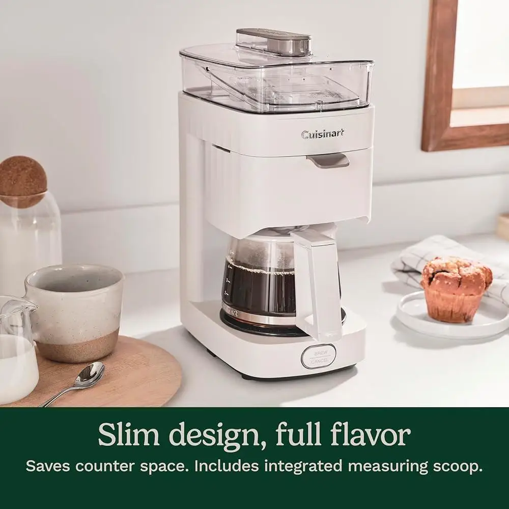 5-Cup Coffee Maker Drip Coffee Machine Auto Shut-Off Easy Operation Brew Pause Keep Warm Feature Glass Carafe Removable Water