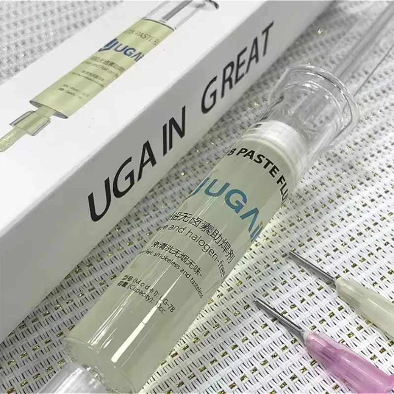 10cc fluxo de solda ferro de solda fluxo de solda reparação eletrônica de consumo pasta de solda para telefone led bga smd pga