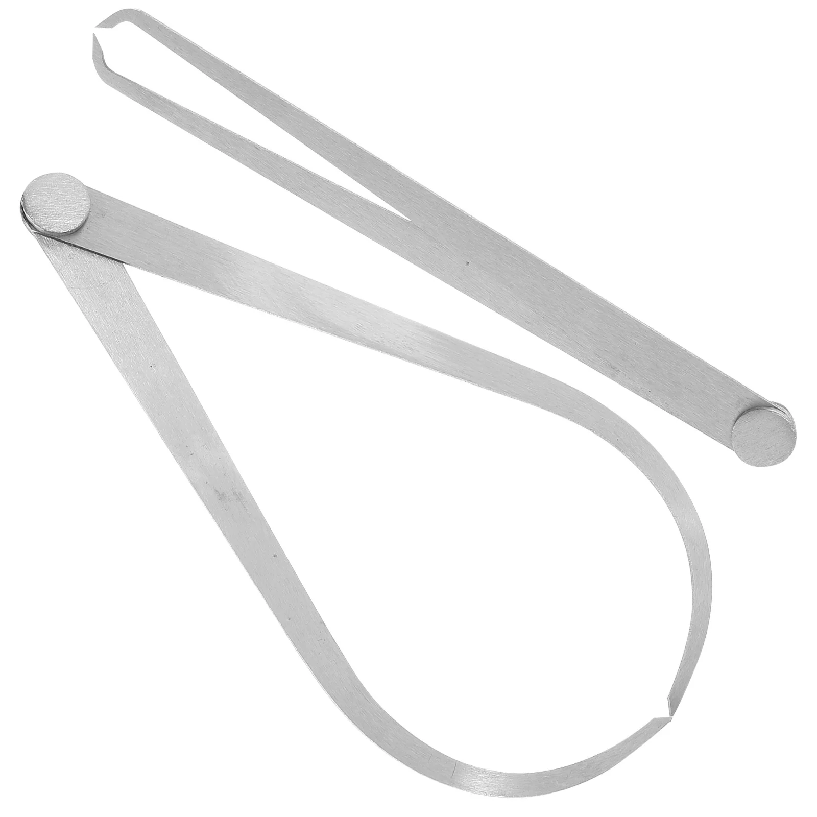 2 قطعة بطاقة الفولاذ المقاوم للصدأ الفرجار شركة مشتركة أدوات قياس الدقة لنحت الفخار السيراميك الطين #3