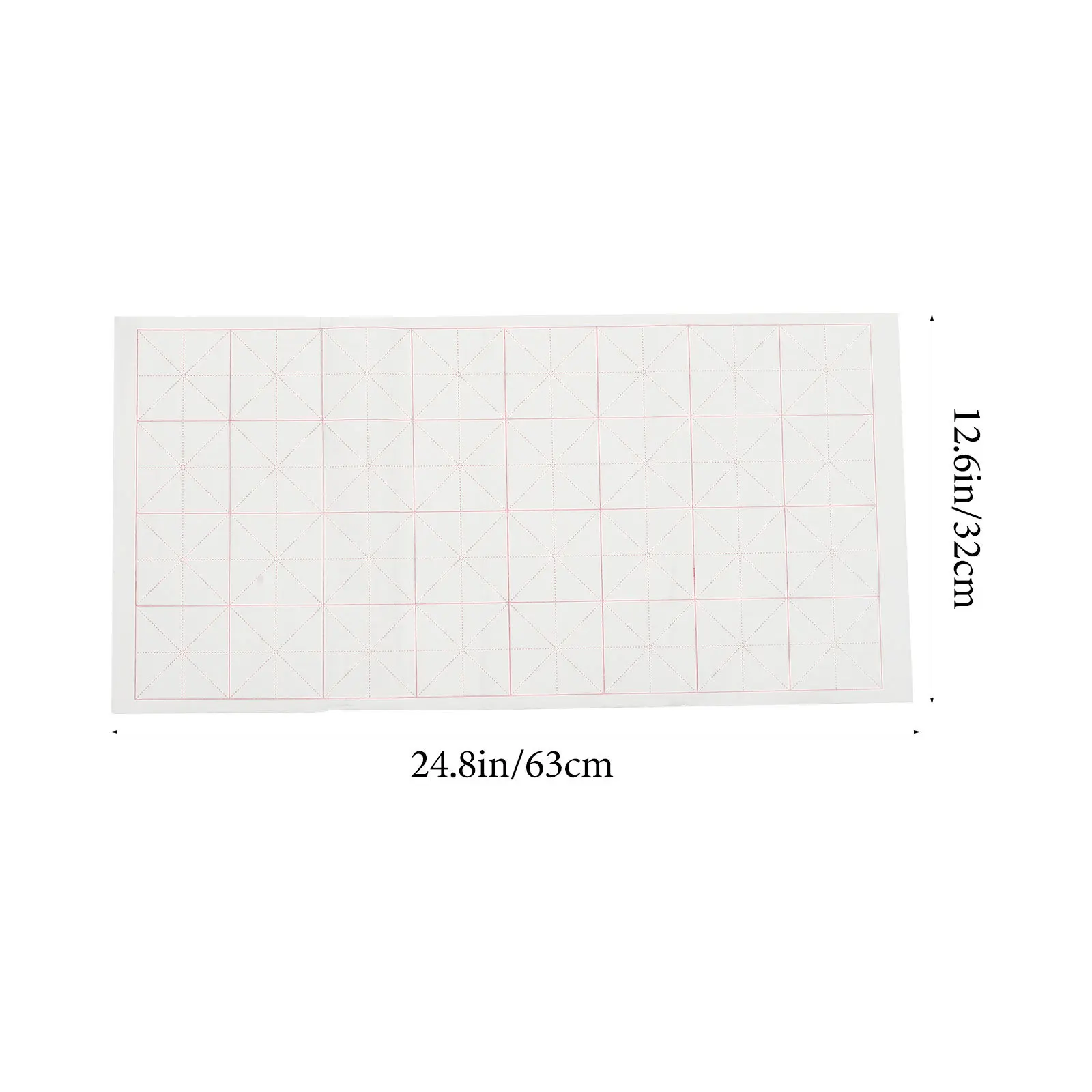 100pcs Rice For Calligraphy Practice Thickened Xuan Smooth Writing Surface Chinese Art Paper Sheet Multipurpose Calligraphy