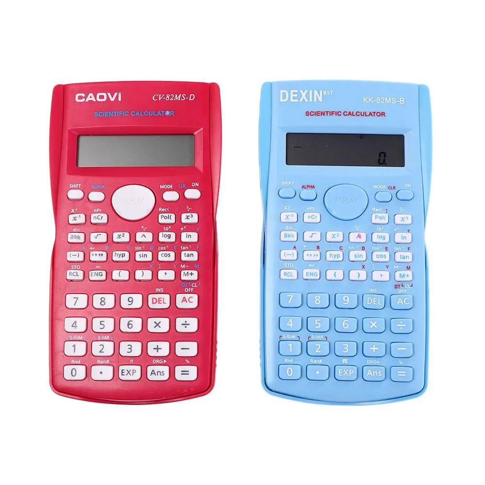 Calculadora Científica de ingeniería de oficina escolar, calculadora de dígitos, calculadora de función, calculadora estacionaria personalizada