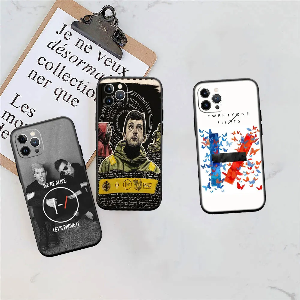 T-Twentys P-Pilots Art O-Ones Soft Silicone Case for Xiaomi Mi Poco F1 F2 F3 M2 M3 M4 M5 C3 X2 X3 X4 GT NFC Pro