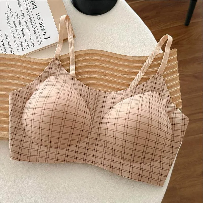 Soutien-gorge de sport sans couture pour adolescente, coupe fixe, anti-transparence, confortable, sous-vêtement scolaire pour fille