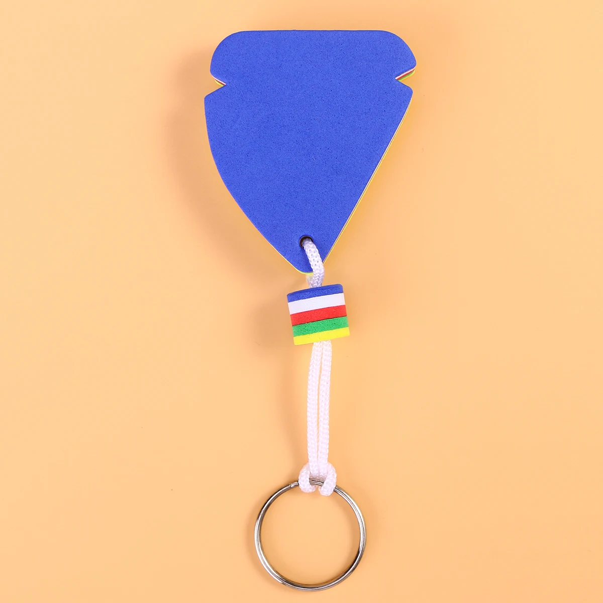 

2 pcs Eva Floating Keychain Sailboat Shape Key Ring For Boating Fishing Sailing Water Sports Outdoor Activities Keychain