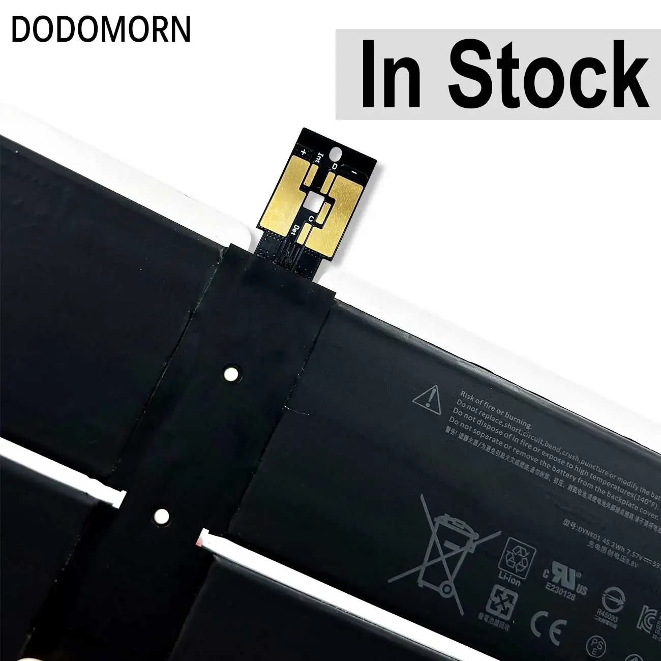 DODOMORN-Bateria do portátil para o Microsoft Surface Book, DYNK01, 1769, 1782, 2-LQL-00015, LQN-00004, DAG-00123, 13,5 polegadas, G3HTA036H, 54.2Wh