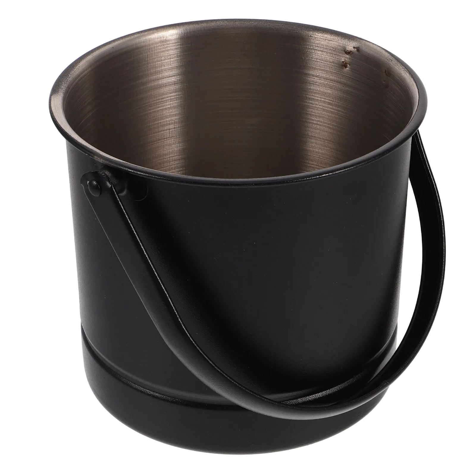 Stainless Steel Ice Bucket Portable Metal Bucket Ice Holder for Party Wine Beer Bottle Cooler Outdoor Bar Use Metal Buckets
