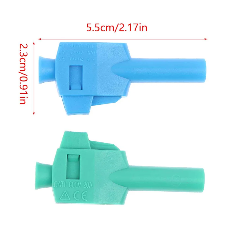 Multimeter Test Leads Quick Connect Plug 4mm Interface Lantern Head Welding Free Wiring Socket No Multimeter Connector