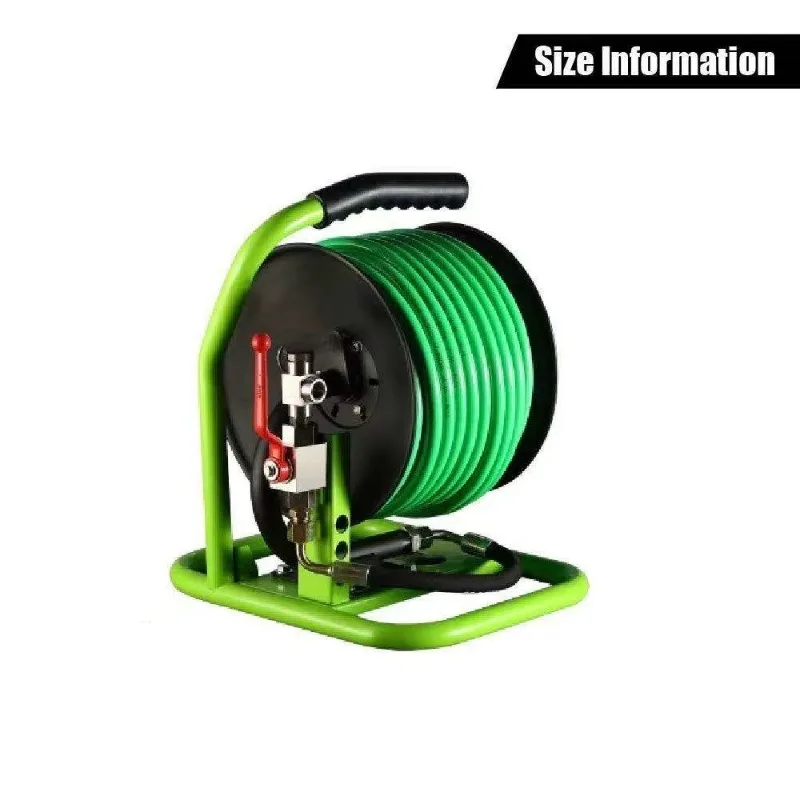 High Pressure Water Hose Reel For Sewer Drain Cleaning Sewer Jetting Machine