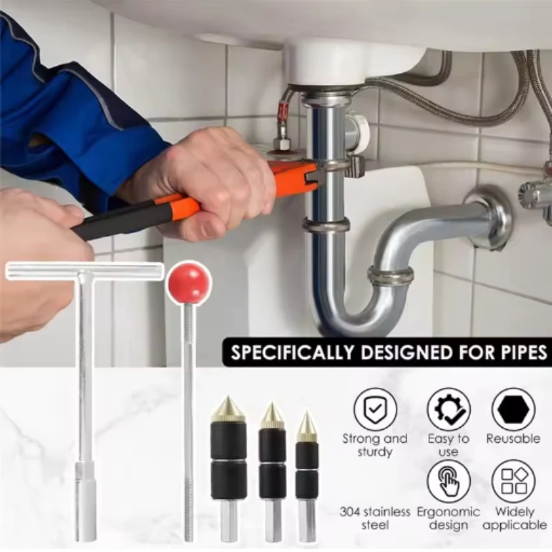 11Pcs Universal PPR Pipe Stopping Needle Hot Melt Pipe Breakers Welding Water Pipe Plugging Portable Quick Repair Tools view 4