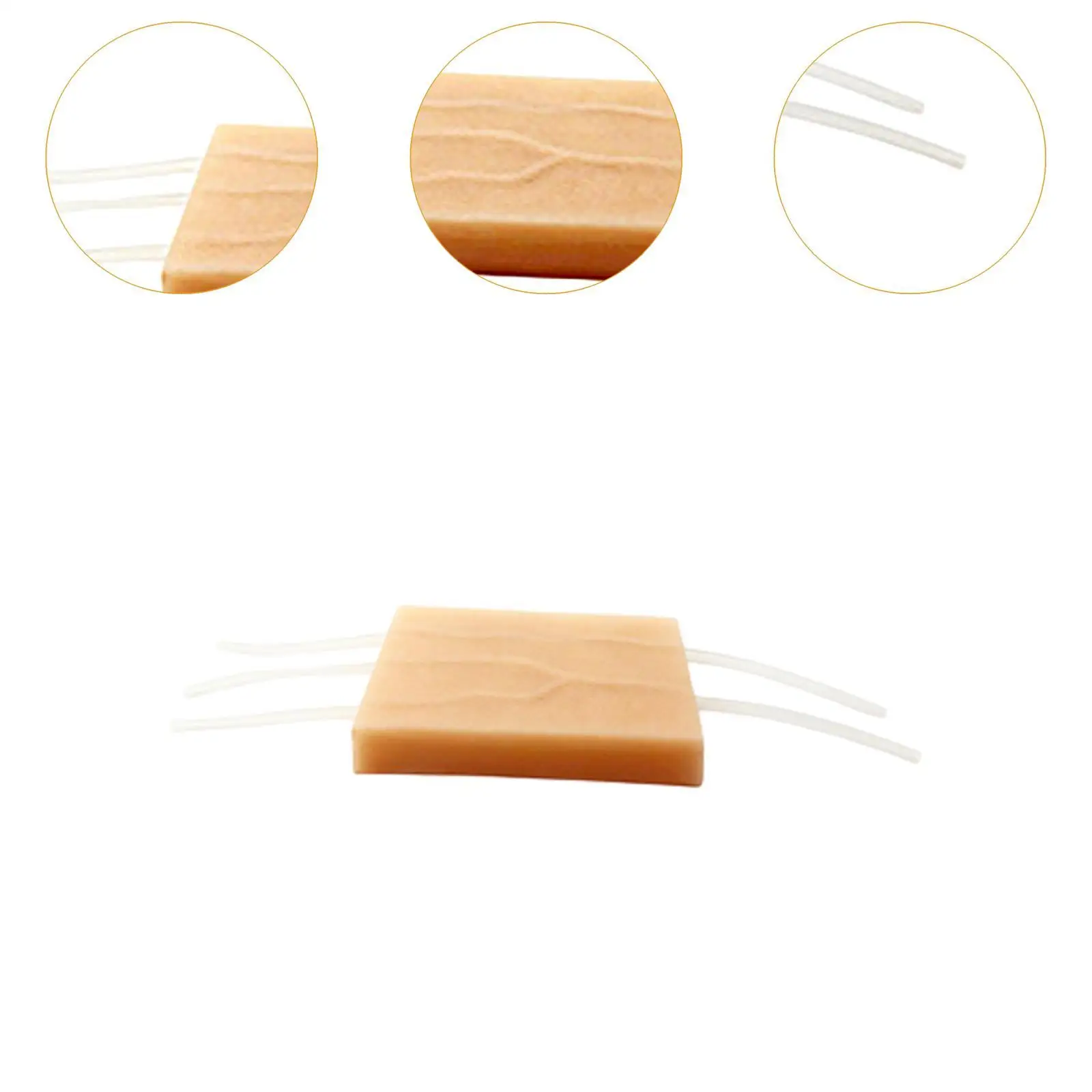 Venipuncture Injection Practice Pad Simulation Human Skin Education Tool