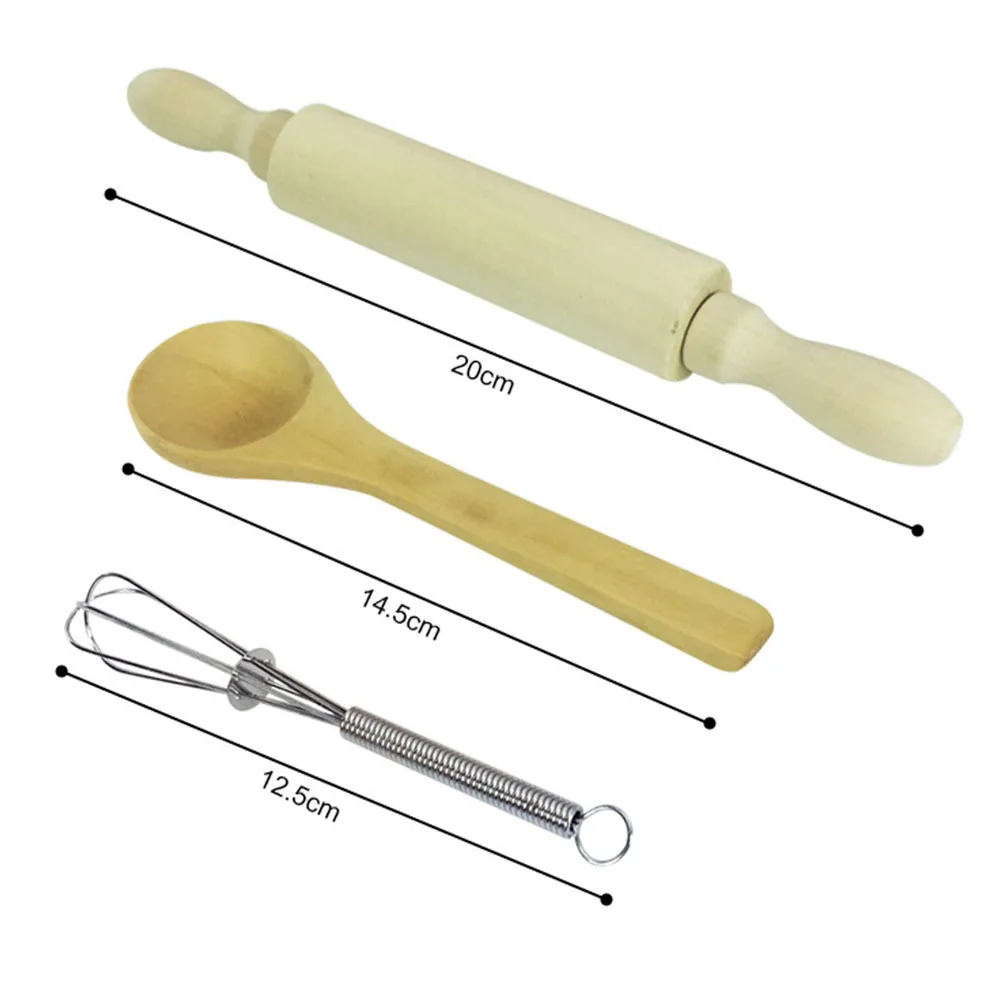 1 ensemble d'outils de cuisson pour enfants, ustensiles de cuisine, tablier, jeu de rôle de Chef, jeu de rôle éducatif, ensemble de cuisine, ensemble de jeu de cuisine pour enfants