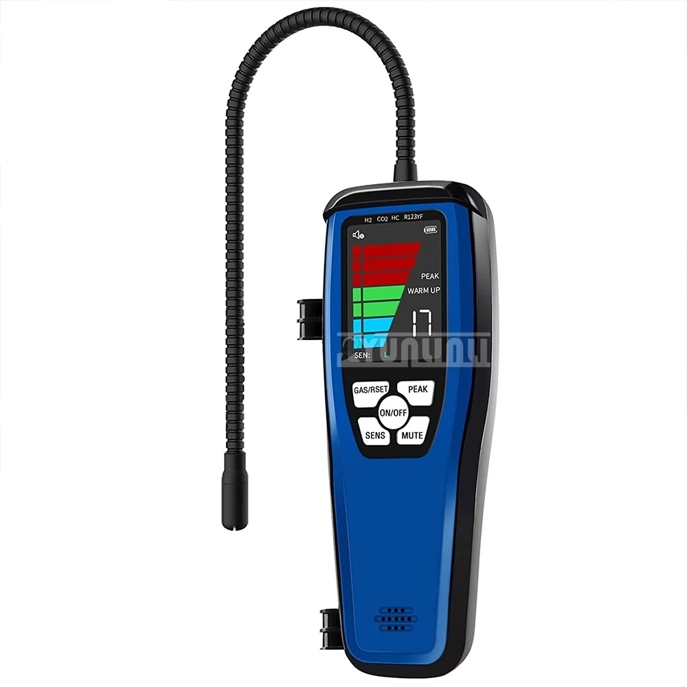 

LD-600 Combustible Gas Leak Detector Halogen Gas Analyzer Refrigerant Leak Sniffer R134a CFCs HCFCs HFCs Gas Analyzer