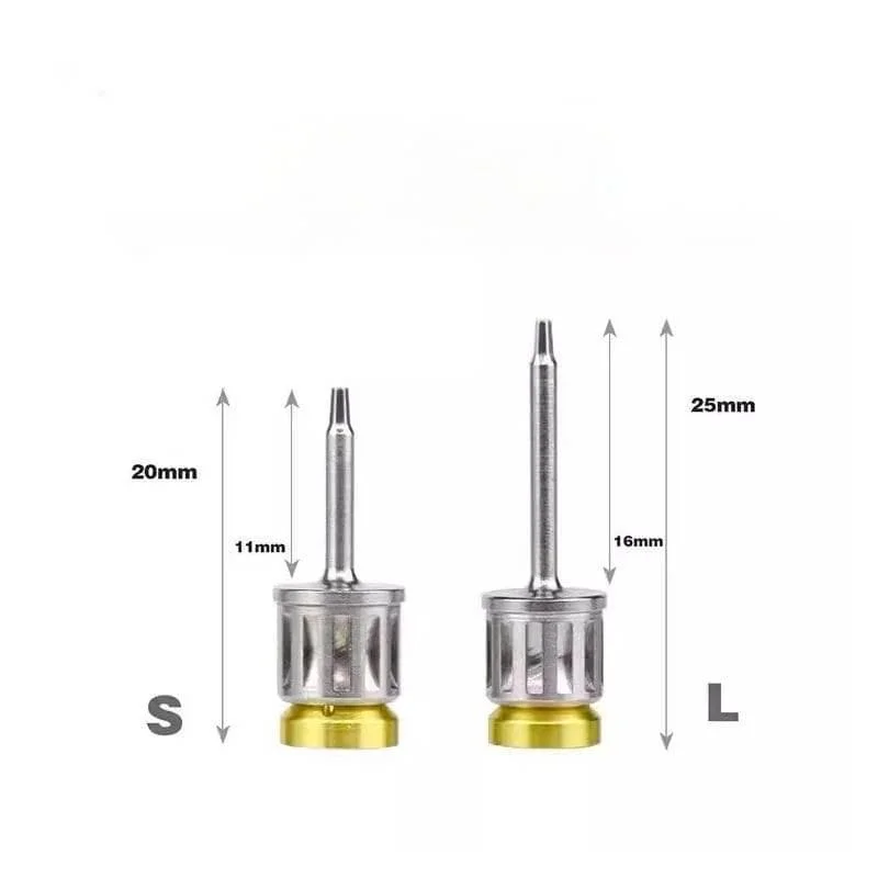 Whole Set Dental Implant Restoration Tool Kit - Universal Torque Wrench 10-70NCM with Screwdrivers for Prosthetic Repair