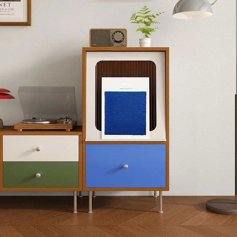Mid-Century Bauhaus chest of drawers simple living room storage cabinet creative entryway cabinet