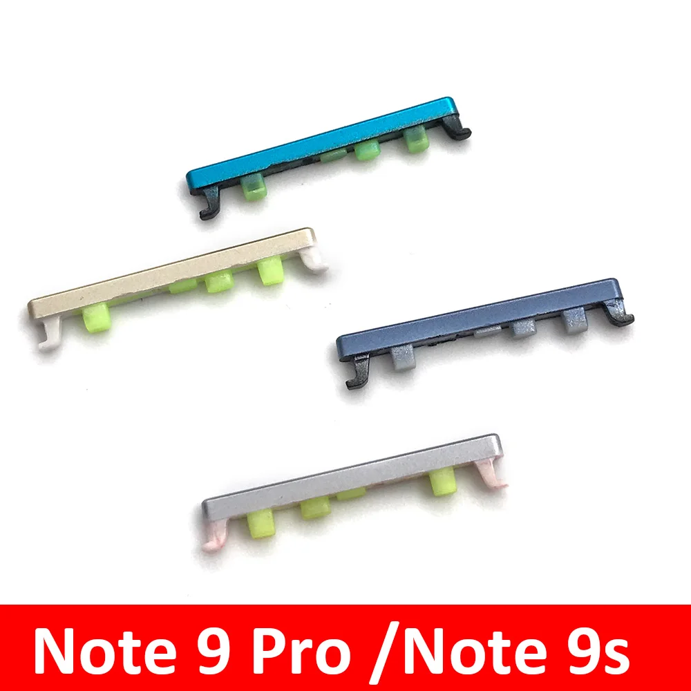 New Volume Power Button Side Key For Xiaomi Redmi Note 7/7 Pro Note 8 Note 9 Pro 9S Side Power Key + Volume Button