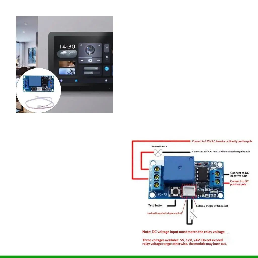 

Модуль самоблокирующихся реле U55C справляется с нагрузками 250 В и 30 В. Простые настройки подключения.