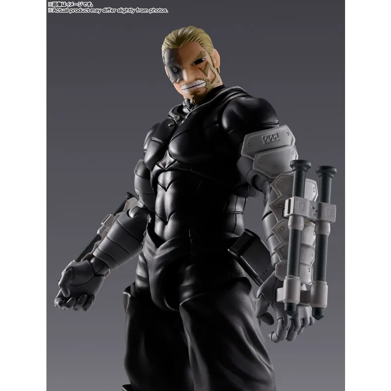 Bandai Stock Original S.H.Figuarts KAIJU No. 8 Anime Figures ISAO SHINOMIYA Action Figures Toys Collectible Model Gifts for Kids