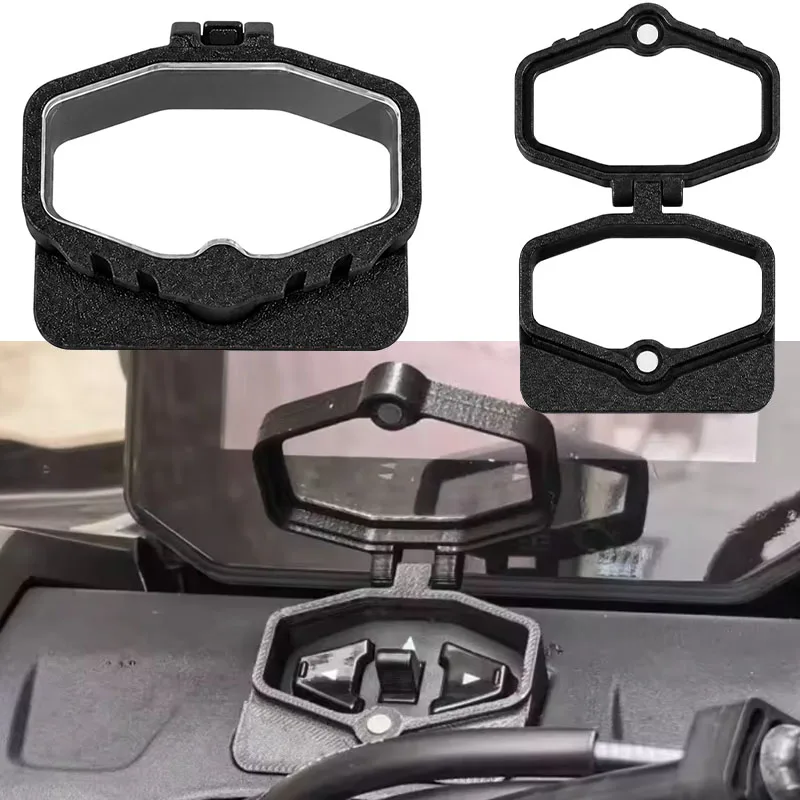 Motorcycle Smart Key Ignition Switch Cover Transparent Window Flip Protector For Honda ADV160 ADV 160 Accessories