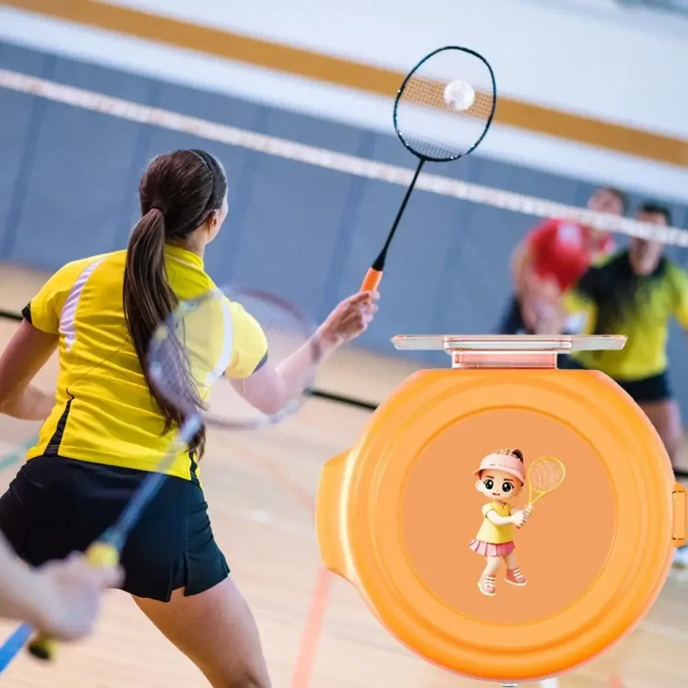 Entraîneur de badminton à joueur unique, dispositif d'auto-apprentissage, rebonds de badminton pour débutants et AmPuebly, 1 jeu