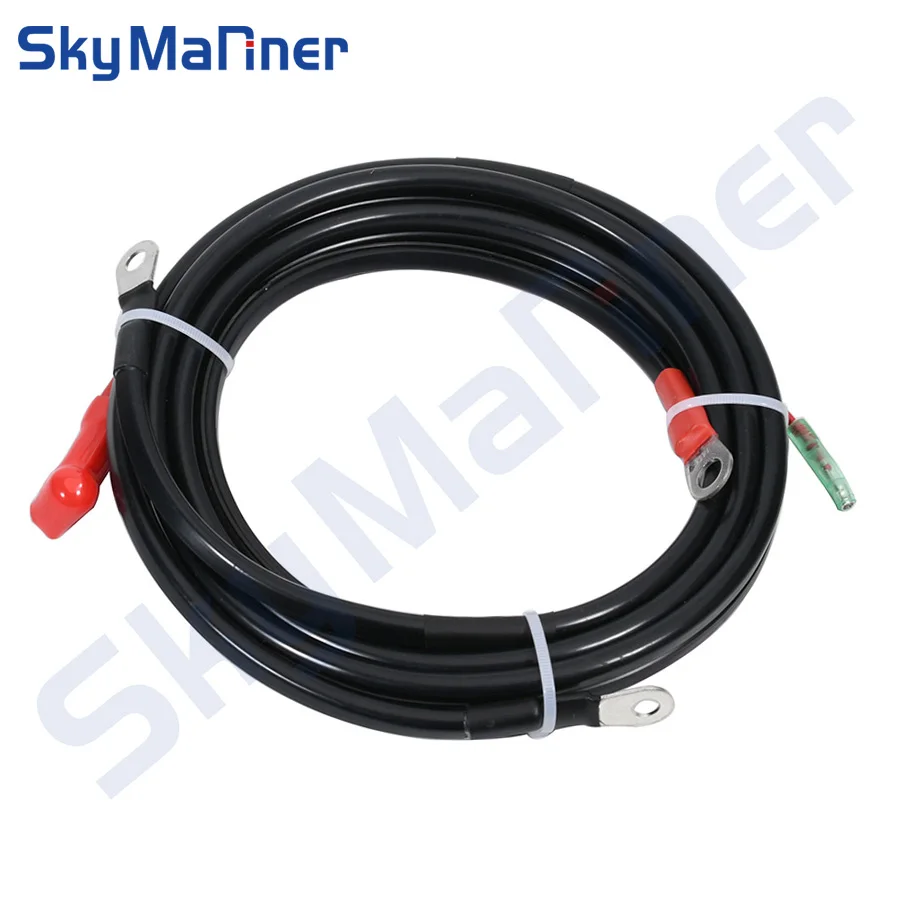 

6H0-82105 6H0-82105-12 Battery Cable For Yamaha Parsun Powertec Outboard Motor 30-85HP 6H0-82105-J2 Boat Engine Replaces