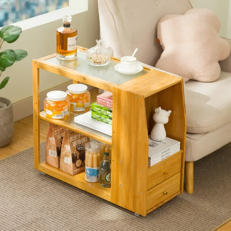 

Storage narrow cabinet side seam refrigerator bathroom kitchen storage crevice rack sofa side few