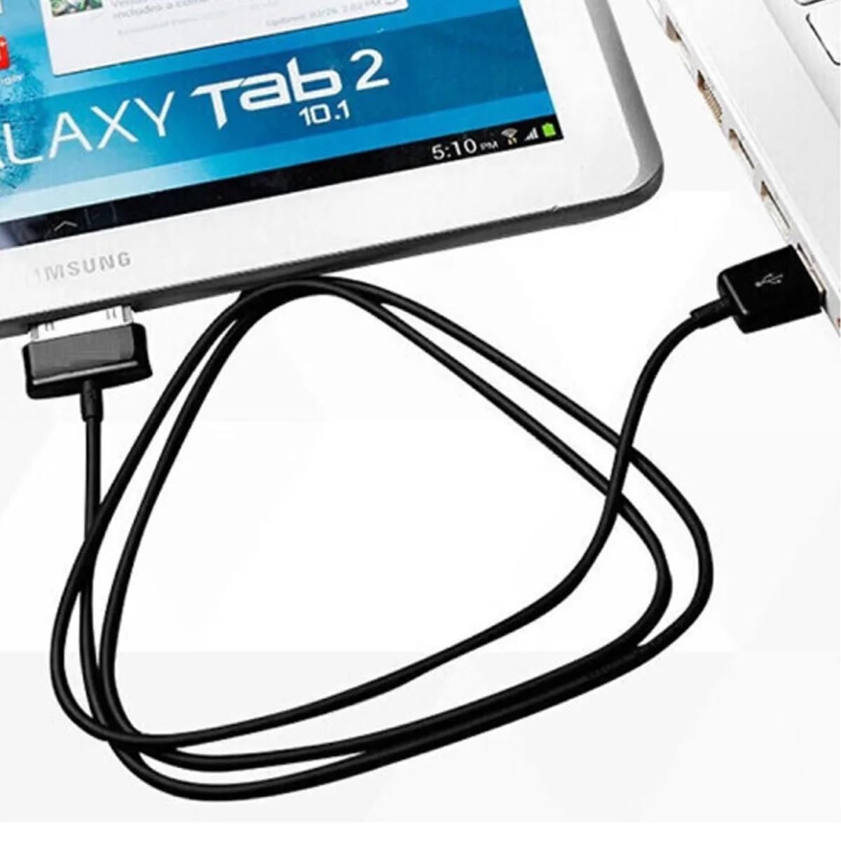 Kabel USB do ładowania do Samsung Galaxy Tab2 GT-P3113TS Tablet P3110 P3100 P5100 P5110 P6200 P7500 N8000 P6800 P1000 synchronizacji danych