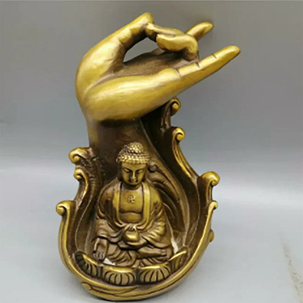 Brass Bergamot Backflow Incense Home Decoration