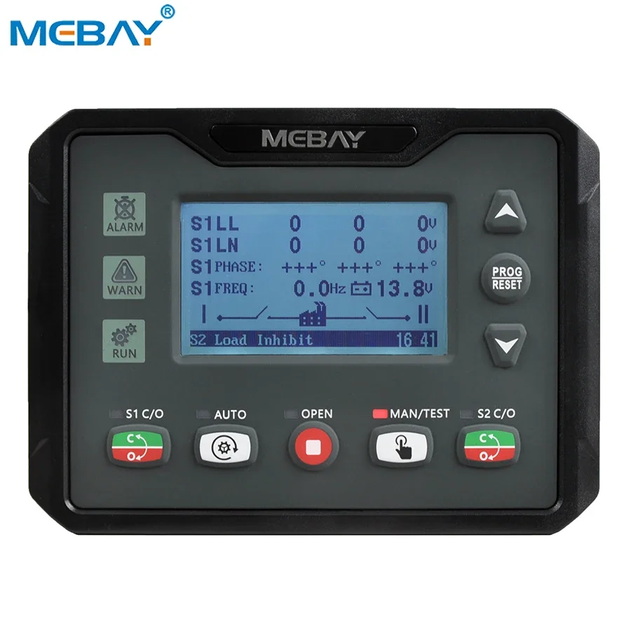 Mebay ATS420R ATS Generator Controller Dual Power Switch Controller Remote Control Module