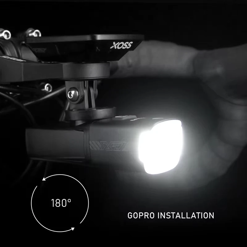 CYCLAMI X7 Lights Smart Headlights  USB Rechargeable Road Mountain Bike Front light 1000 Lum Replaceable Battery Gopro Mountable image 4