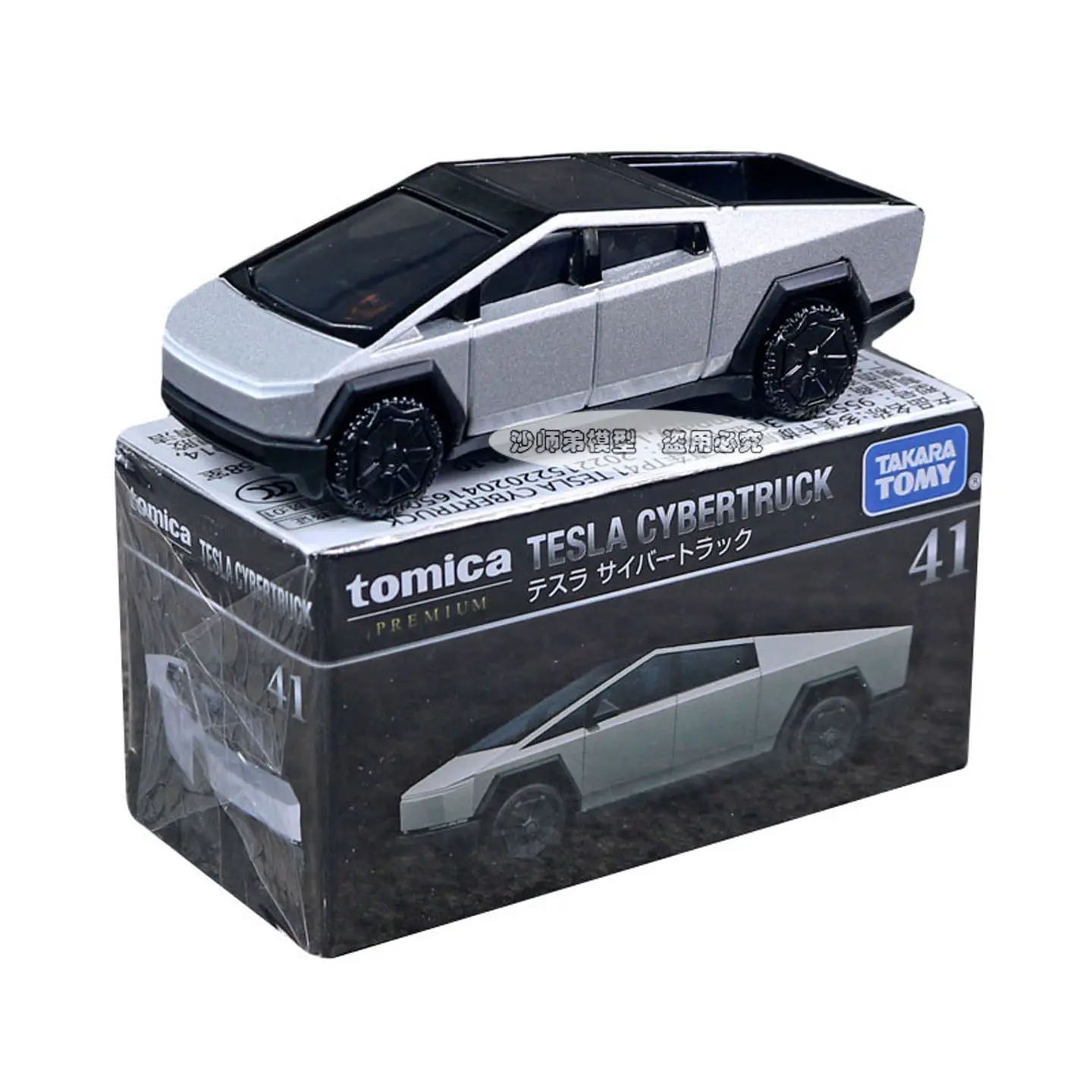 다카라 토미 토미카 TP41 테슬라 사이버트럭 프리미엄 합금 자동차 장난감 다이캐스팅 금속 모델 컬렉션 소년의 생일 선물