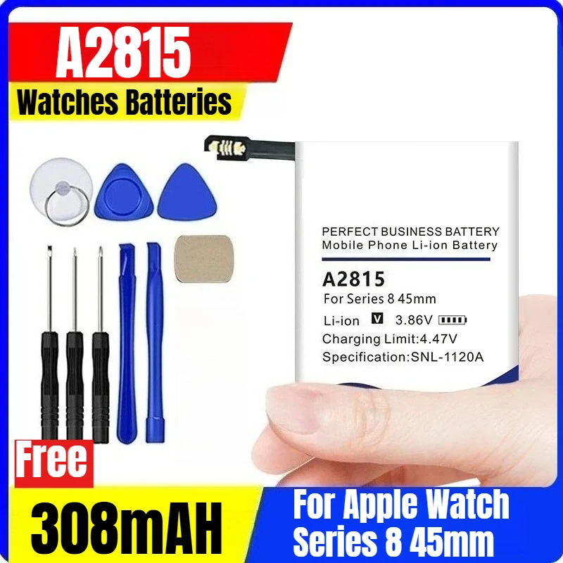 

A2815 308mAH Watches Batteries for Apple Watch Series 8 45mm