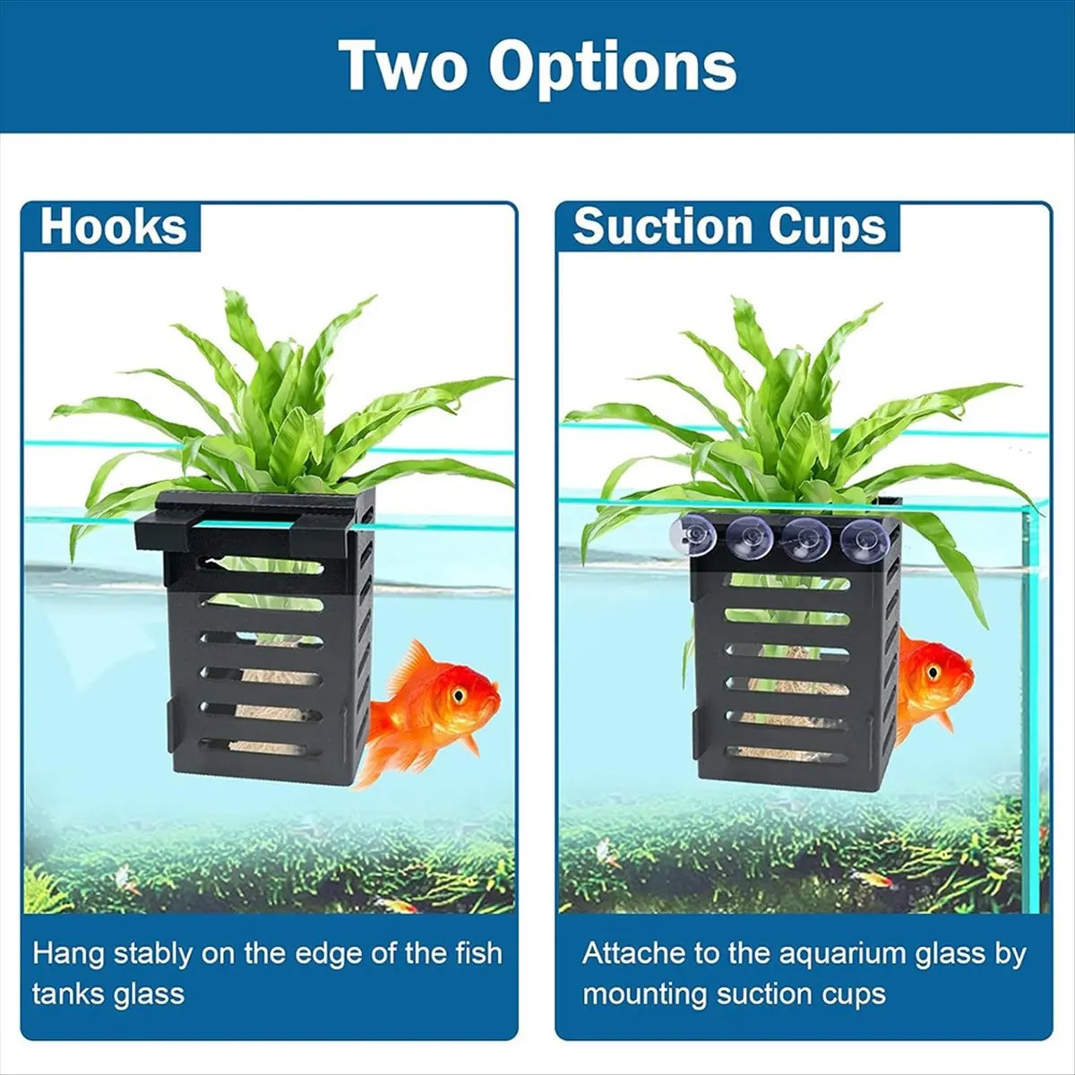 618 Mega Sale New Aquarium Plant Bracket Hydroponic Potted Plant Bracket Aquatic Plant Bracket Suitable for Fish Tank Aquarium