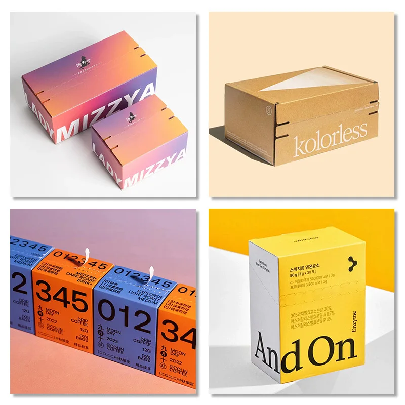 Custom Tear-off Zipper Airplane Box Food Packaging Box Colorful Corrugated Box Cosmetic White Cardboard Box Custom Gif