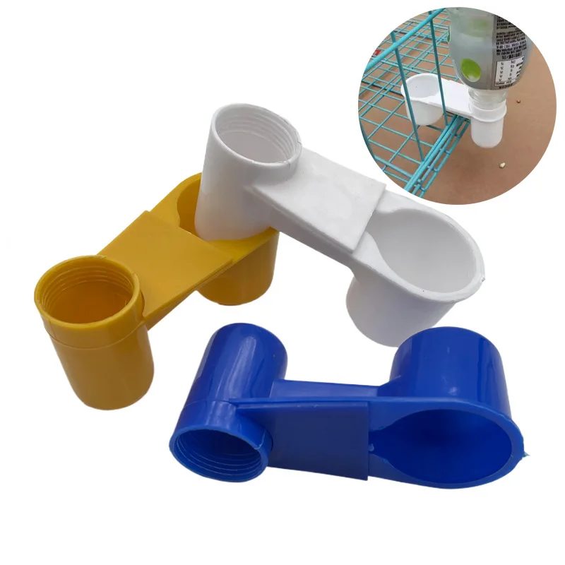 

10/20Pcs Plastic Birds Dove Drinker Bowl Quail Pigeon Portable Water Cups Bottle Bird Feeder Drinker Cup For Bird Feeder Tools