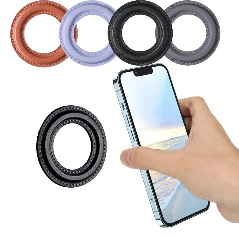 Magnetischer Ringhalter für iPhone 14 13 12, Magnetwand-Handyhalter magnetisch für MagSafe, Autotelefonständer, Aufkleberständer