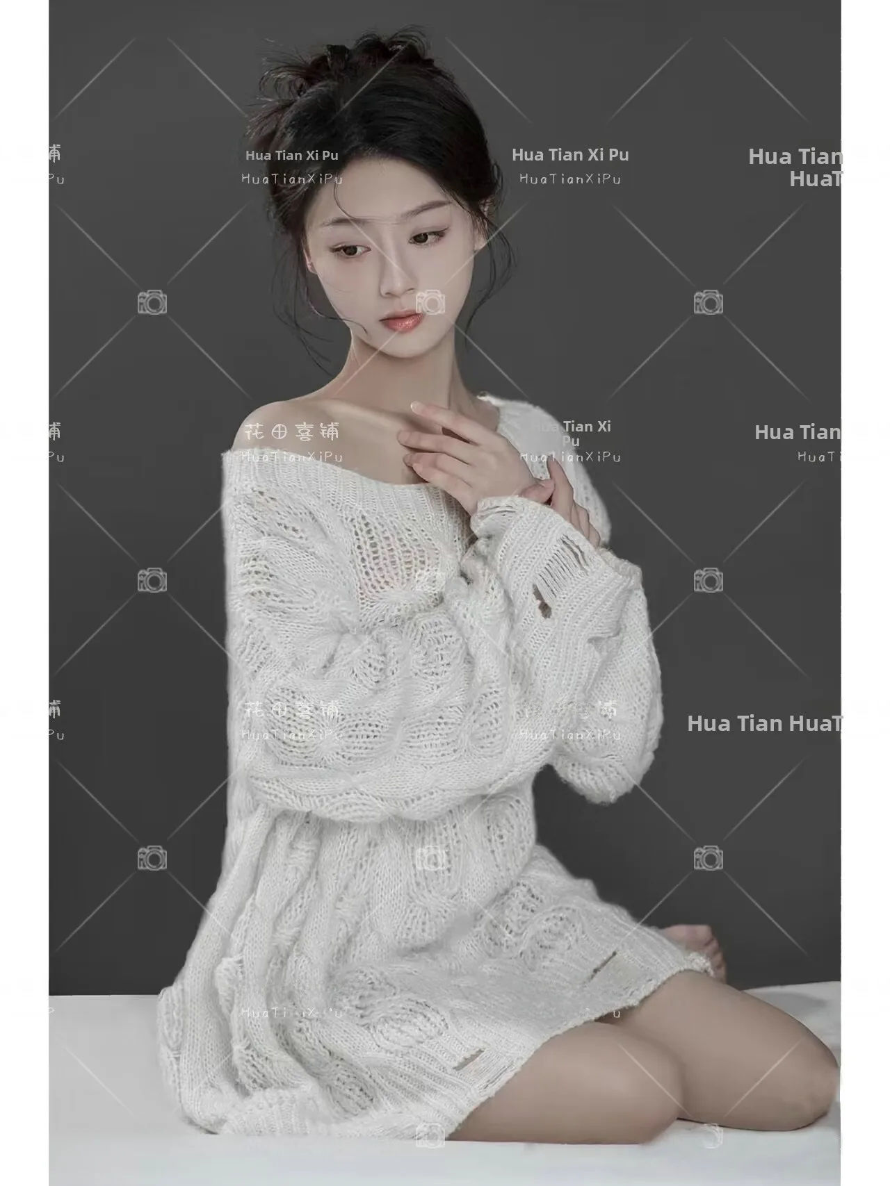 

Laid-back Pure Desire Style Sweater Art Photo Photography Studio Theme New Private House Portrait Photography Summer 2023