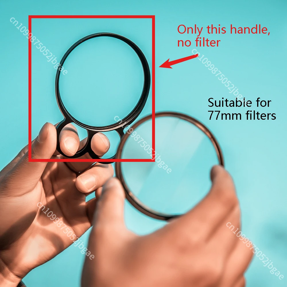 

1PC 77mm Lens Filter Prism Handheld Special Effects Filter Handle Camera SLR Camera Accessories Camera Filter Accessories