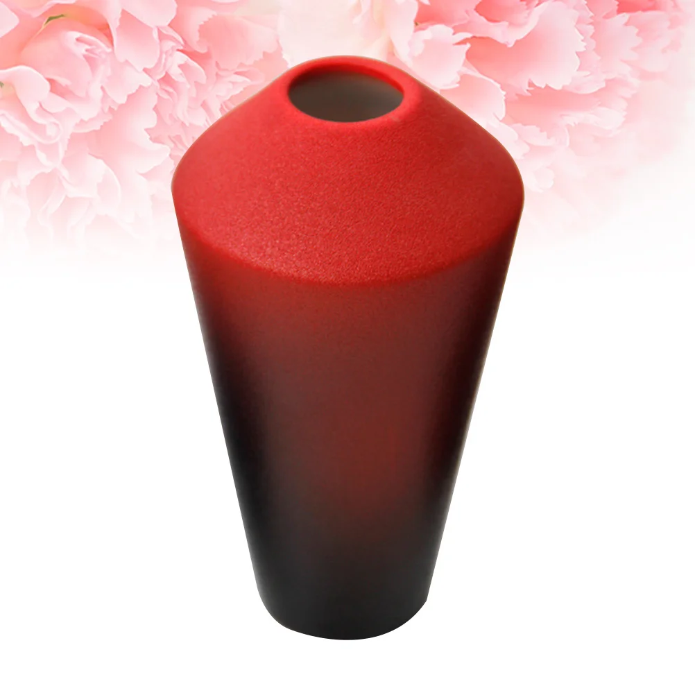 

Vase Unique Vintage Flower Gradient Color Decorative Filling Bookshelf Red Vases