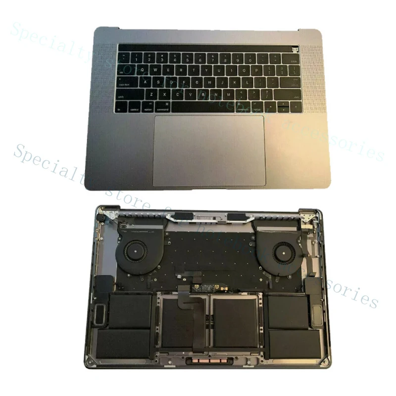A+ For MacBook A1707 2016 Palmrest Cover Keyboard Gray Top Case Touchpad & Battery