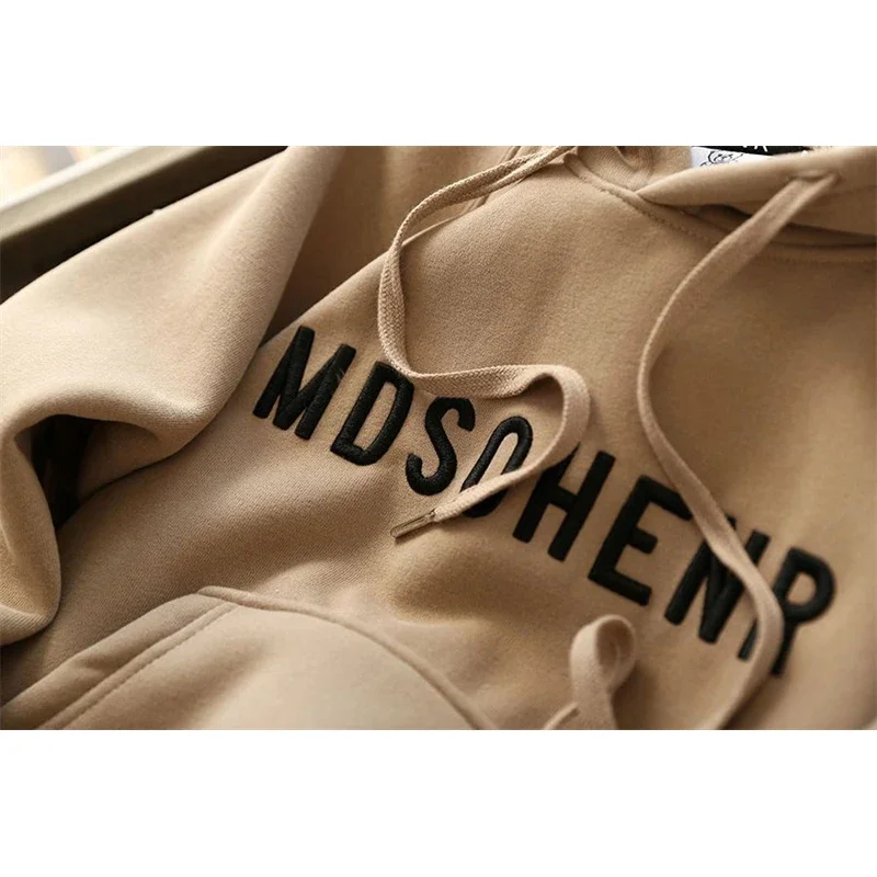 الخريف الشتاء الفتيان هوديس الاطفال مبطن قمصان سويت شيرت بقلنسوة زائد المخملية رياضية الأطفال الملابس الدافئة المراهقين رشاقته معاطف #5