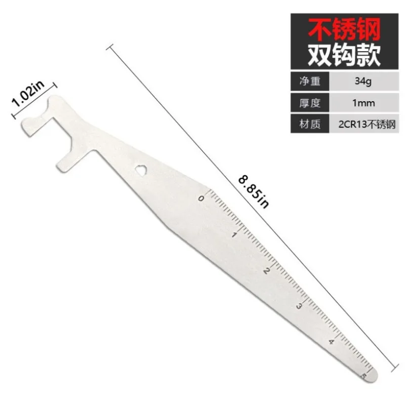 Firefighter Tools Stainless Steel Multipurpose Lever Door Seam Clip Multifunctional Fire Pickaxe Sliding Pry Manual Household